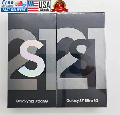 NEW SEALED SAMSUNG GALAXY S21 ULTRA 5G SM-G998U 128GB/256G FACTORY UNLOCKED