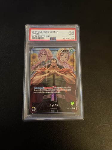 Kyros (Alternate Art) graded PSA 9 for sale on eBay