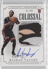 2015 National Treasures College Colossal Signatures 61/99 Rashad Vaughn Auto 0af