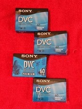 Sony Digital Mini Video Tape Cassette SEALED NEW Lot of 4
