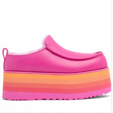 Ugg Unisex adult Urseen platform slippers in pink multi 5 6