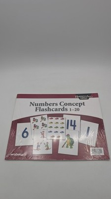 Numbers Concept Flashcards Unbound Abeka Homeschool Math SEALED