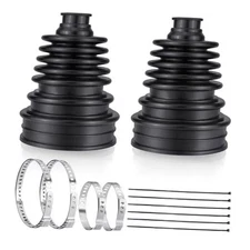  2PCS CV Boot Repair Kit for 19mm to 24mm Shafts Universal Car CV Axle Joint 