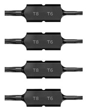 Galvanox Torx T6/T8 Double-Ended Bits for Lea...