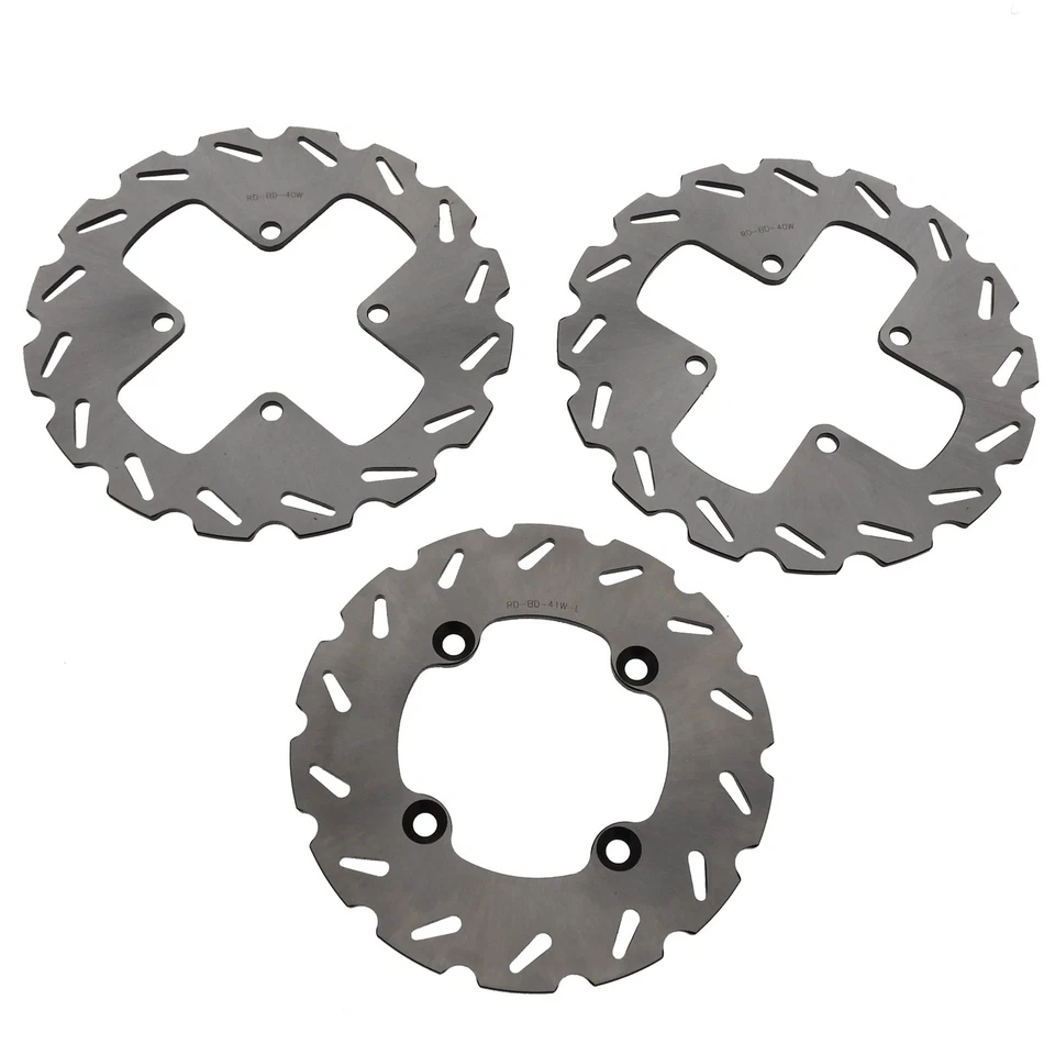 Can-Am Outlander 500 XT 2007 rotores de freno deportivos delanteros y traseros y pastillas de freno Foto 2 de 3