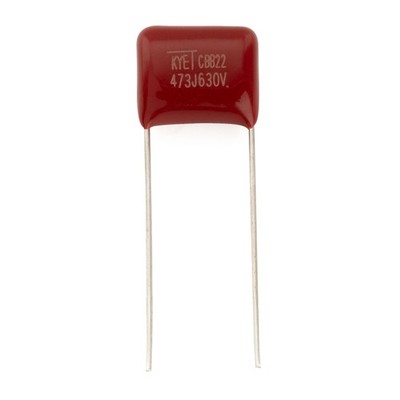 Musiclily Pro Small Metal Polypropylene MPP CBB21 Film Capacitor .047uf 5% 400V