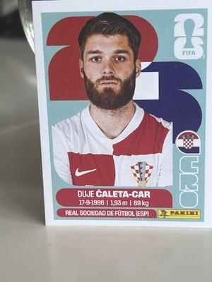 Panini Duje Ćaleta-Car Croatia FIFA World Cup Soccer Sticker Trading Card CRO 3