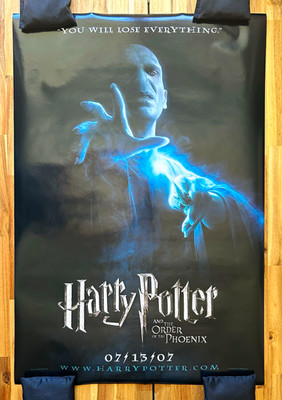 HARRY POTTER ORDER OF THE PHOENIX Movie Poster ORIGINAL Double-Sided 27x40