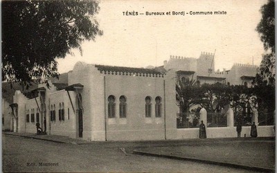 ALGERIEN - TENES - Büros und Bordj - gemischte Gemeinde.