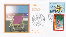 FRANCE 1999 FDC TIMBRE SEMI PERMANENT YT 3241 ET 3243