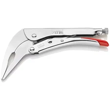 Knipex 4144200 10" Angled Long Nose Locking Grip Pliers Free Shipping NEW