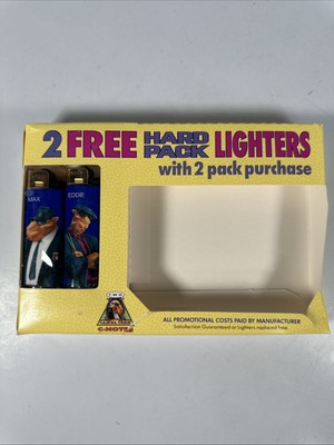 1990 s Camel Cigarettes | Two Hard Pack Camel  Lighters Max & Eddie Untested