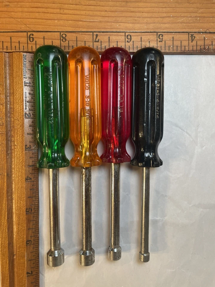 Juego de destornilladores de tuerca hexagonal Vaco eje hueco (lote 11) Foto 2 de 4