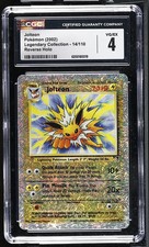 2002 Pokemon Legendary Collection Jolteon CGC 4 #14/110
