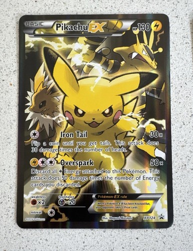 Four XY Black Star Promo Jumbo Cards Pikachu,Blastoise,Venusaur,Charizard - Picture 4 of 10