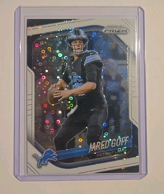 Panini Prizm 2025 Jared Goff Disco Prizm #10 Detroit Lions NFL Football