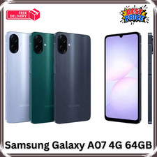 New Samsung Galaxy A07 64GB /128 GB 4GB RAM Dual SIM Unlocked 2025 Android Phone