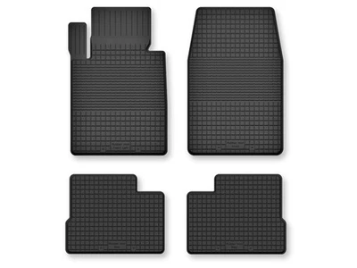 Tapis de sol caoutchouc bac Hyundai Terracan 2001-2006 4 pièces sans fixations - Photo 1/4