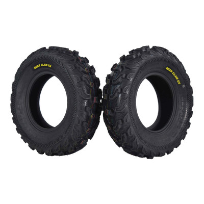 Kenda Bearclaw EX K573 - 25x8-12 Front ATV/UTV Tires 6-Ply 25x8x12 (2 pk)