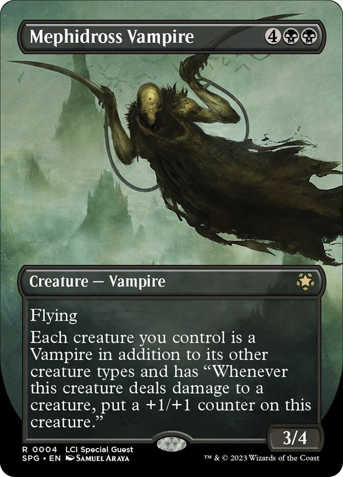 MTG Mephidross Vampire Borderless - Special Guests #004