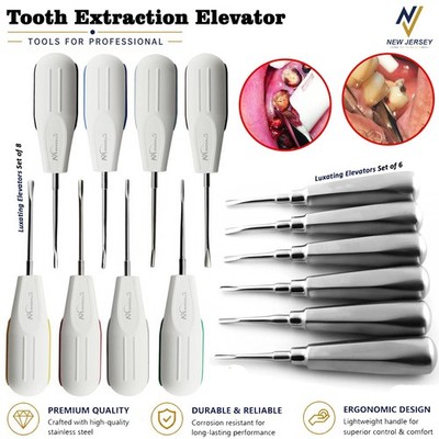 Dental Luxation Luxating Root Elevators Dental Tooth Extraction Surgical Forceps