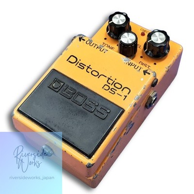 BOSS DS-1 Distortion Effects Pedal Silver Screw Skeleton Switch JP