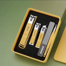 4Sets 5PCS Manicure Set  and Nail Clippers Professional Stainless Steel Gift Set