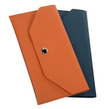 2 Pcs Mini Envelope Wallet Compact Cash Storage Holder for Women