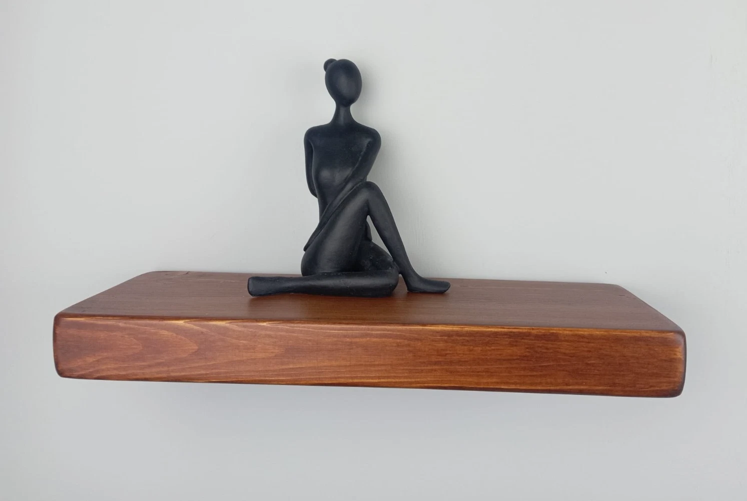 Chunky Floating Shelves Rustic Solid Wood Handmade 6" Hidden Wall Brackets
Opens in a new window or