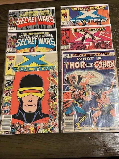 Misc Comic Book Lot of 6