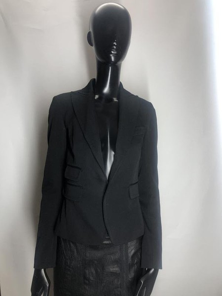 Women Dsquared² Blazer Black Viscose 34 / XS / 42