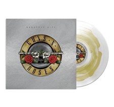 Guns N  Roses Greatest Hits Limited Edition Clear with Gold Vinyl Numbered /3000
