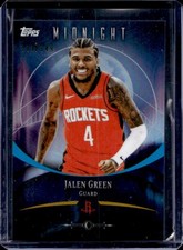 2025-26 Topps Midnight Jalen Green Morning #/149 Rockets