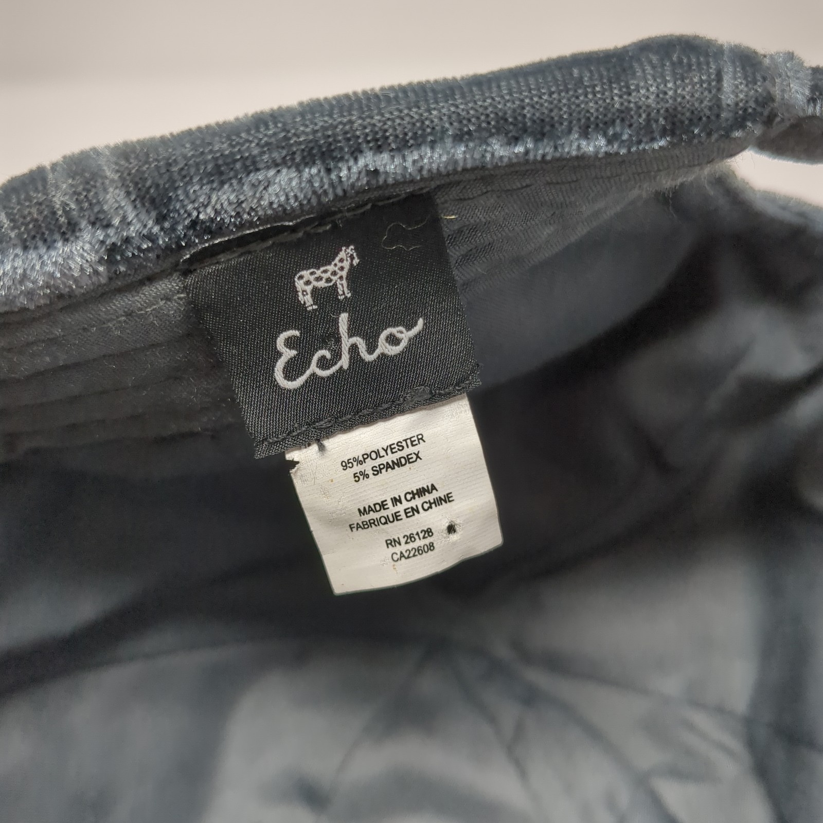 Echo Slideback Baseball Cap Gray One Size Adjusta… - image 9