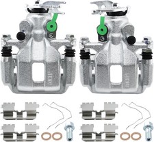 Pair Rear Brake Calipers W Bracket For 2008-2014 Honda Accord Acura Tsx 2.5l Pair Rear Brake Calipers W Bracket For 2008-2014 Honda Accord Acura Tsx 2.5l
