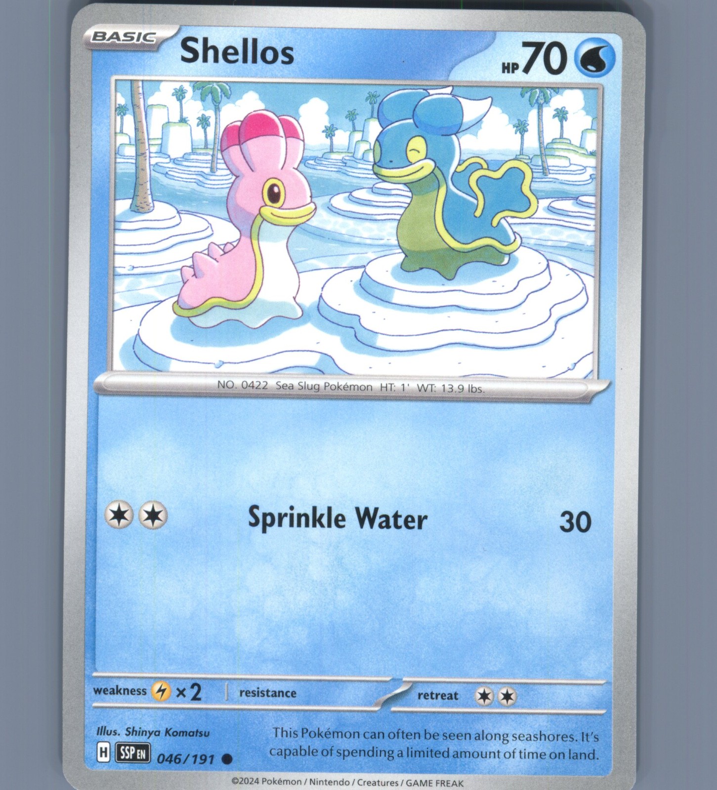 Shellos Common SV08: Surging Sparks 046/191 NM English