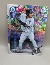 2022 Bowman Chrome Top Prospects Lenyn Sosa #BCP-76 Mojo Refractor RC White Sox