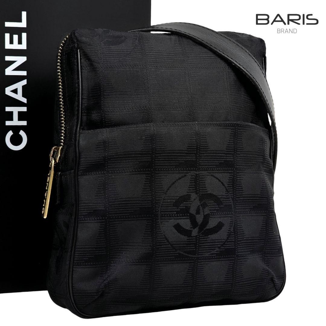 Chanel Coco Mark Travel Line Shoulder Bag Authentic Pre-Owned From Japan