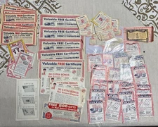 60's Vintage Borden's Coupons Large Lot 