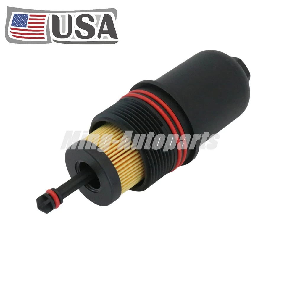 Tapa de filtro de aceite tapa cubierta y filtro de aceite para Lincoln Nautilus 19-20 MKX 19-18 2,7 L Foto 3 de 4