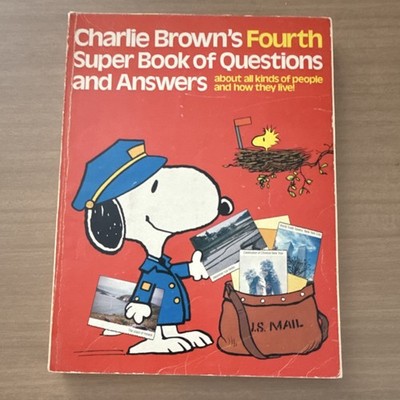 Vintage Charlie Brown's Fourth Super Book Charles M. Schulz Scholastic Paperbac 