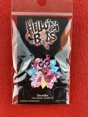 Helluva Boss Verosika Cozy Winter Enamel Pin
