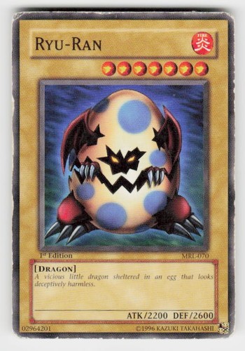 ryu ran yugioh card value Yu-Gi-Oh - Ryu Ran - 1st Edition Card - MRL-070 - Magic Ruler