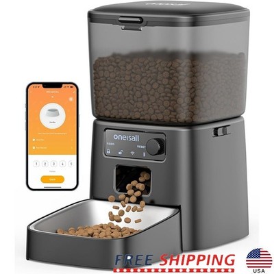 Smart Automatic Cat Feeder APP Control Portion Control Timed Feeding Indoor Use