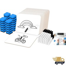 Dry Erase LapBoards, 26 Pack Double Sided 12.5 x 9 Inch Whiteboards with 26 E...