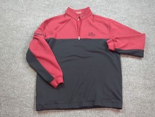 Nike Sweatshirt Mens Large Golf Therma-Fit Long Sleeve 1/4 Zip Fleece Lined