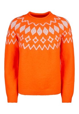 Grace Pullover,Neonorange Cremeweiß Art: 438/1152 Gr. S,M,L VP 239,00  