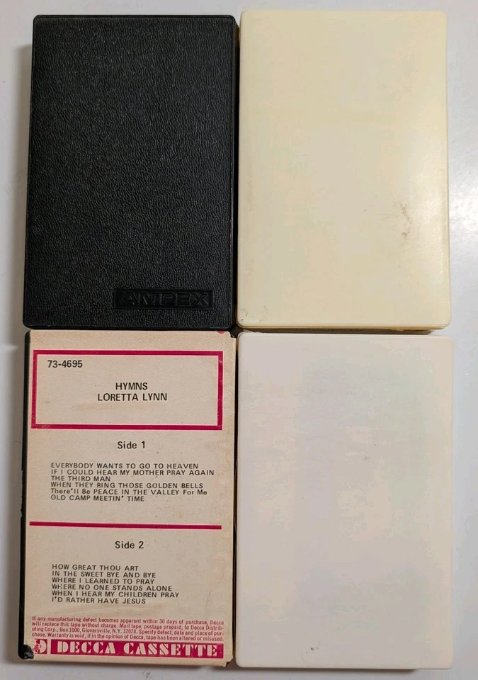 Lot of 4 Norelco Cassette Tape Cases Clamshell Cases Orig. Artwork Lawrence Welk - Image 2 of 4