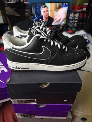 Nike Air Force 1 '07 PRM IM6643 010 Size 11 Black White Premium Leather DS