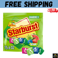 Starburst Sour Fruit Chews 1 LB Bulk Assorted Sour Chewy Candy